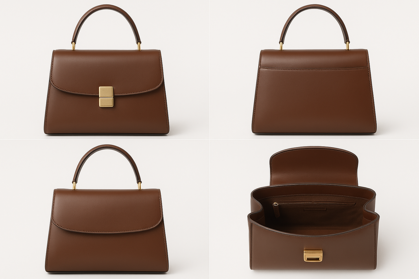 Essentials by Nord | Brown Leather Bag for Women