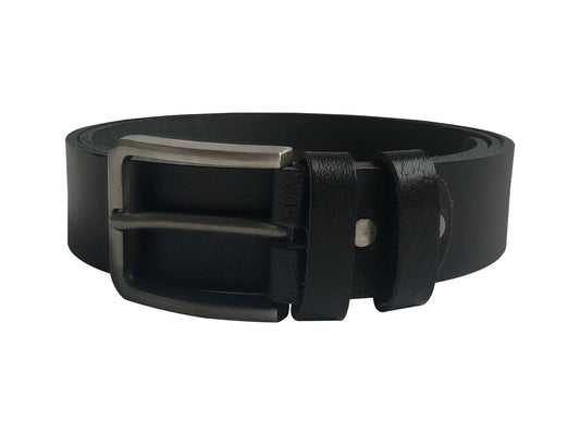 Black Leather Belt for Men | Casual and Formal wear