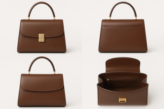 Essentials by Nord | Brown Leather Bag for Women